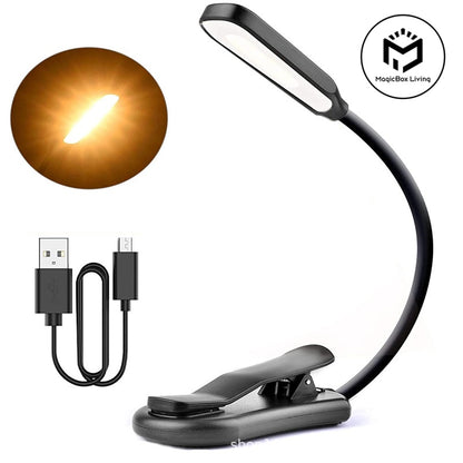 Rechargeable Book Light 7 LED Reading Light