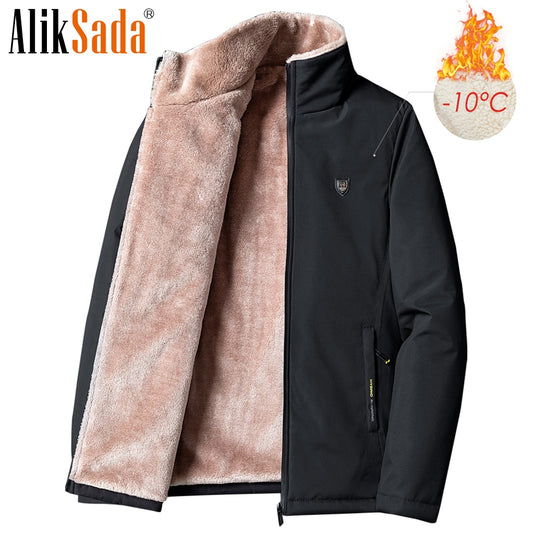 Winter New Casual Classic Warm Thick Fleece