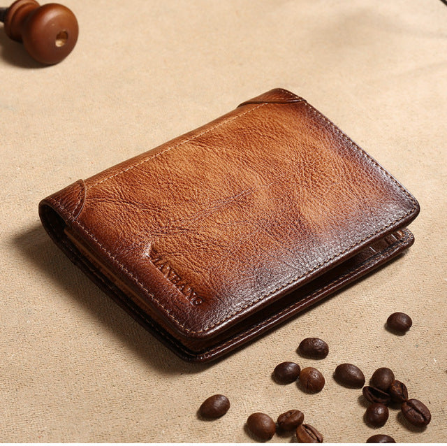 Genuine Leather Wallet Small