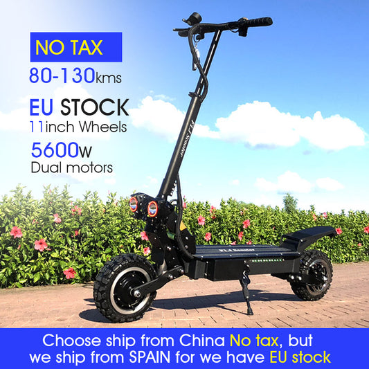 Dual Motor Electric Scooter with On Roand