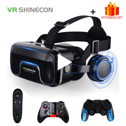 Helmet 3D Glasses Virtual Reality Headset