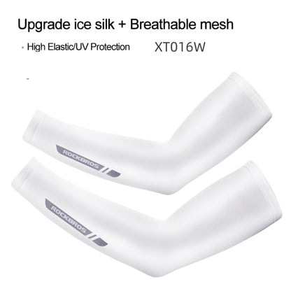 One Pair Ice Fabric Breathable UV Protection Running