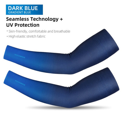 One Pair Ice Fabric Breathable UV Protection Running