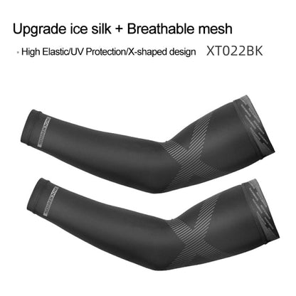 One Pair Ice Fabric Breathable UV Protection Running