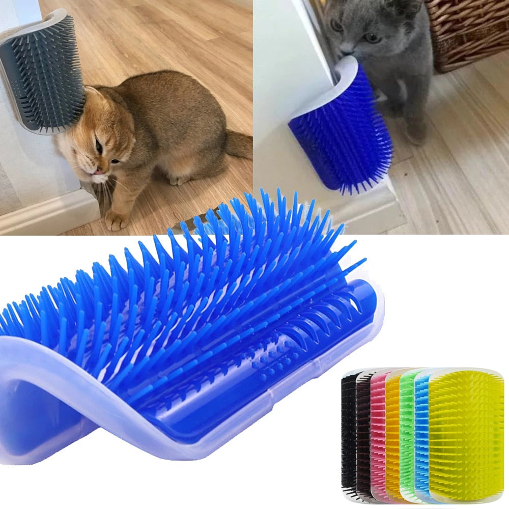 Cat Massage Self Groomer Comb Brush