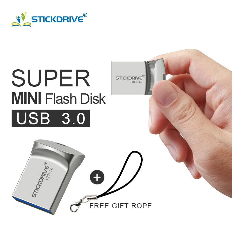 Super mini metal flash drive