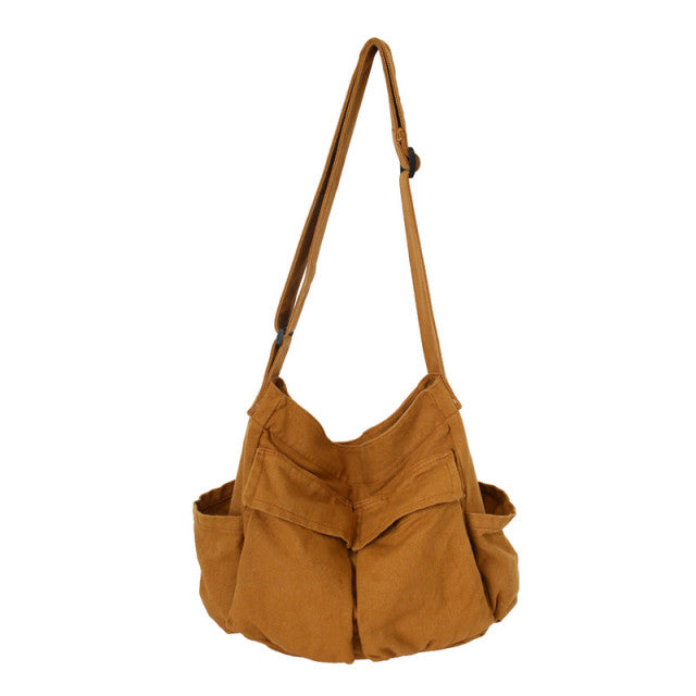 Large Capacity Canvas Shoulder Bag