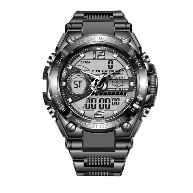 Digital Military Watch Waterproof