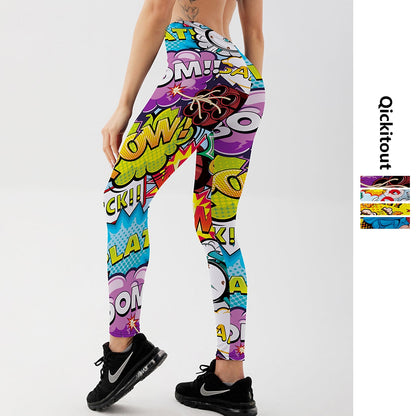 3D Printed Leggings Push Up Leggins