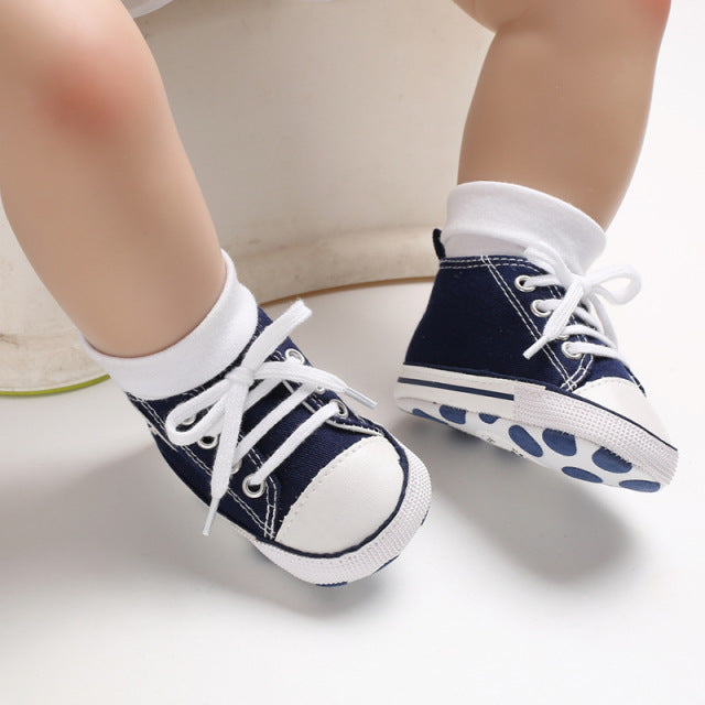 Baby Canvas Classic Sports Sneakers Newborn