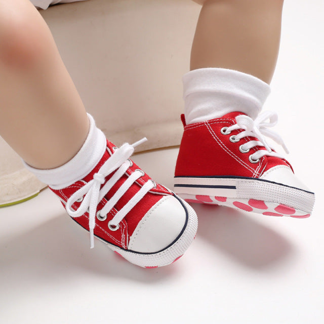 Baby Canvas Classic Sports Sneakers Newborn