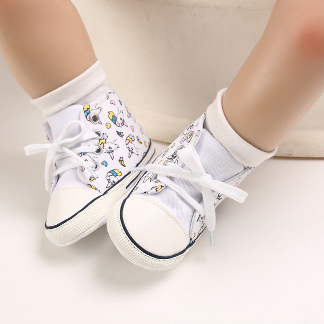 Baby Canvas Classic Sports Sneakers Newborn