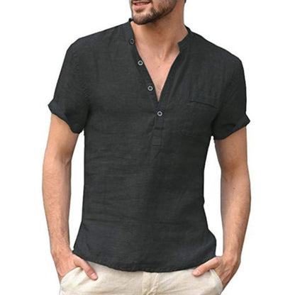 Summer New Short-Sleeved T-shirt Cotton