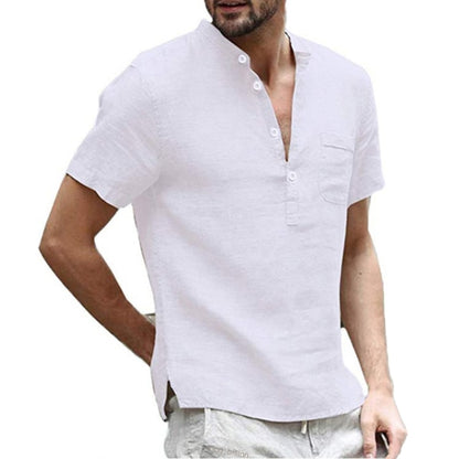 Summer New Short-Sleeved T-shirt Cotton