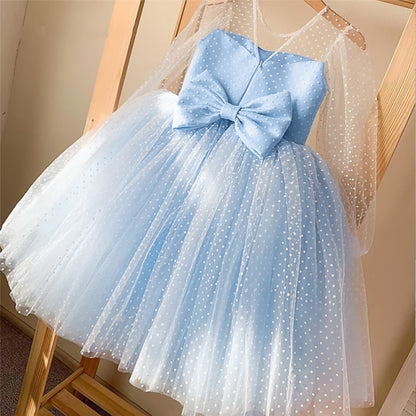 Girls Princess Polka Dot Dress Kid