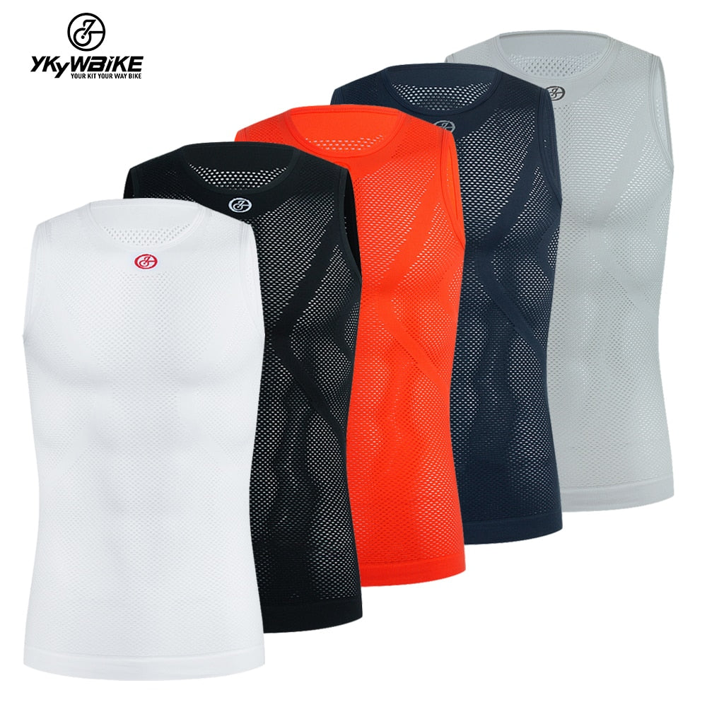 Cycling Vest High Cycling Base Layer Jersey