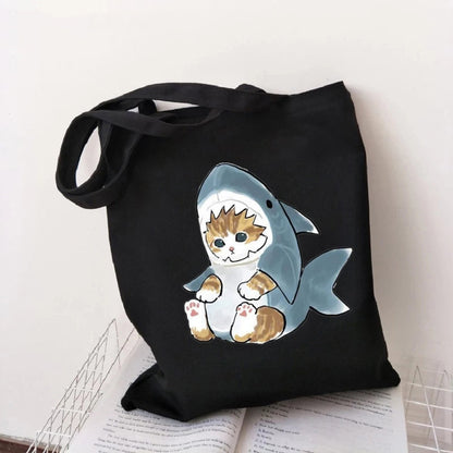 Cat Shark Shopping Bag Bolsa Compra