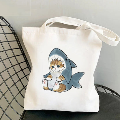 Cat Shark Shopping Bag Bolsa Compra