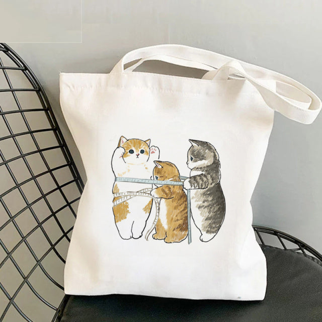 Cat Shark Shopping Bag Bolsa Compra