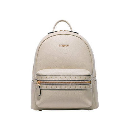 female backpack leather bag