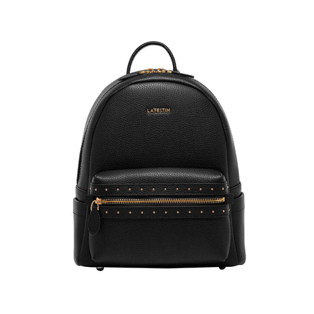 female backpack leather bag