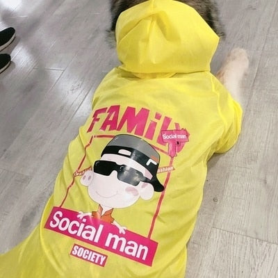 Dog Raincoat Owner