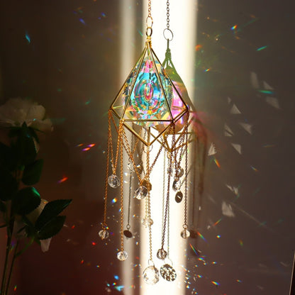 Crystal Pendant Light Catcher Rainbow