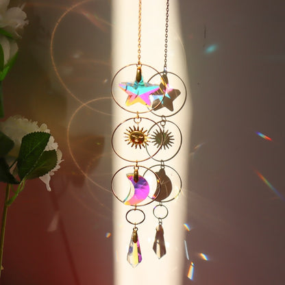 Crystal Pendant Light Catcher Rainbow