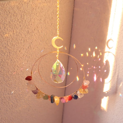 Crystal Pendant Light Catcher Rainbow