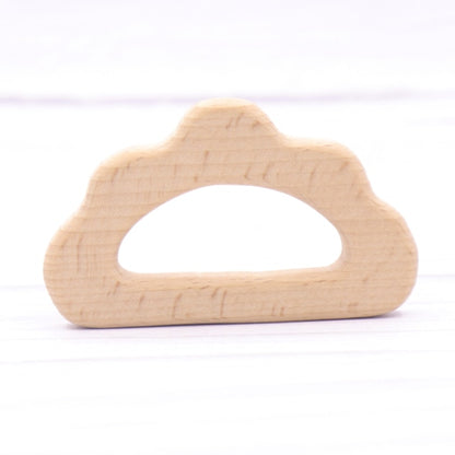 Baby Animal Natural Beech Teething Wooden