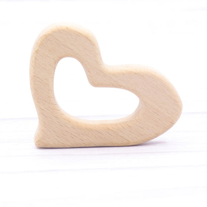 Baby Animal Natural Beech Teething Wooden