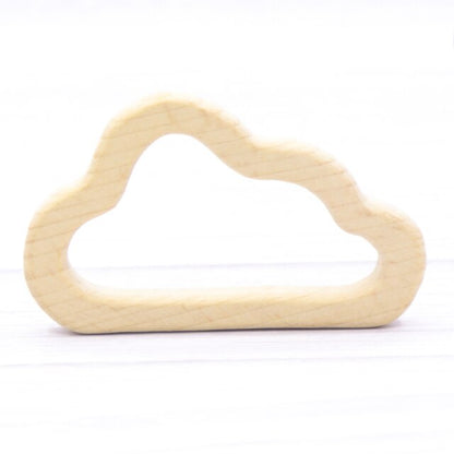 Baby Animal Natural Beech Teething Wooden