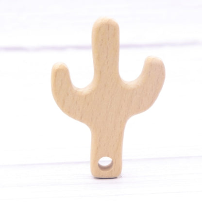 Baby Animal Natural Beech Teething Wooden