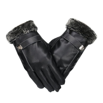 Gloves Black Winter Mittens Keep Warm