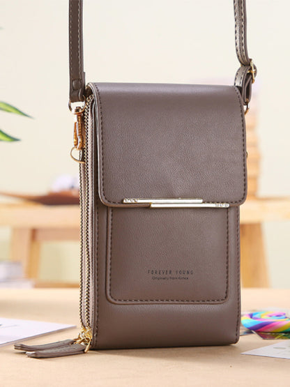 Soft Leather Wallets Touch Screen