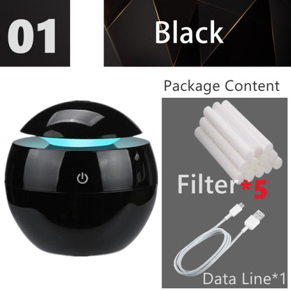 Mini Air Humidifier Ultrasonic USB Aroma Wood