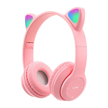 Pink Girl Wireless Headphones