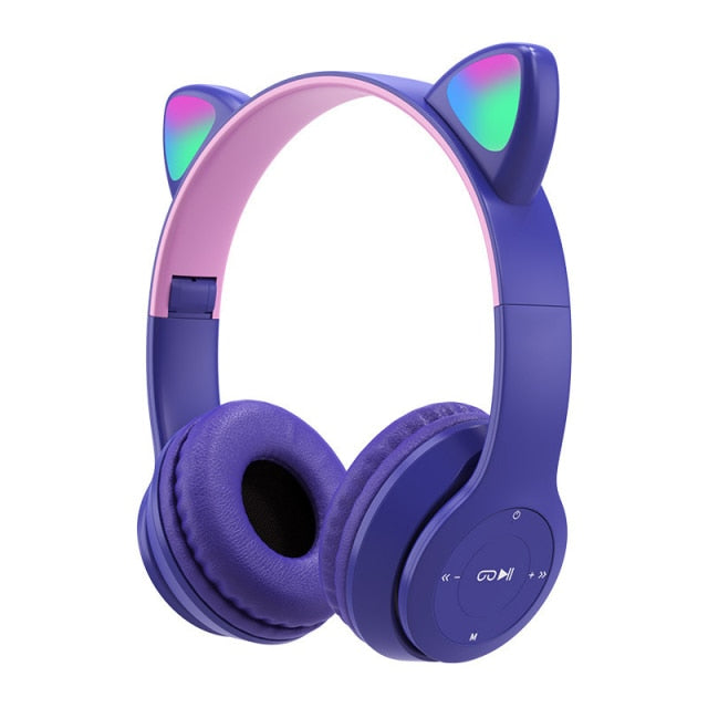 Pink Girl Wireless Headphones