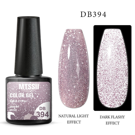 Reflective Glitter Gel Nail Polish