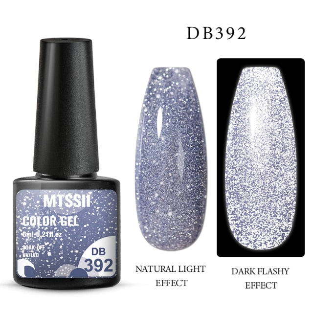 Reflective Glitter Gel Nail Polish