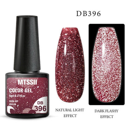 Reflective Glitter Gel Nail Polish