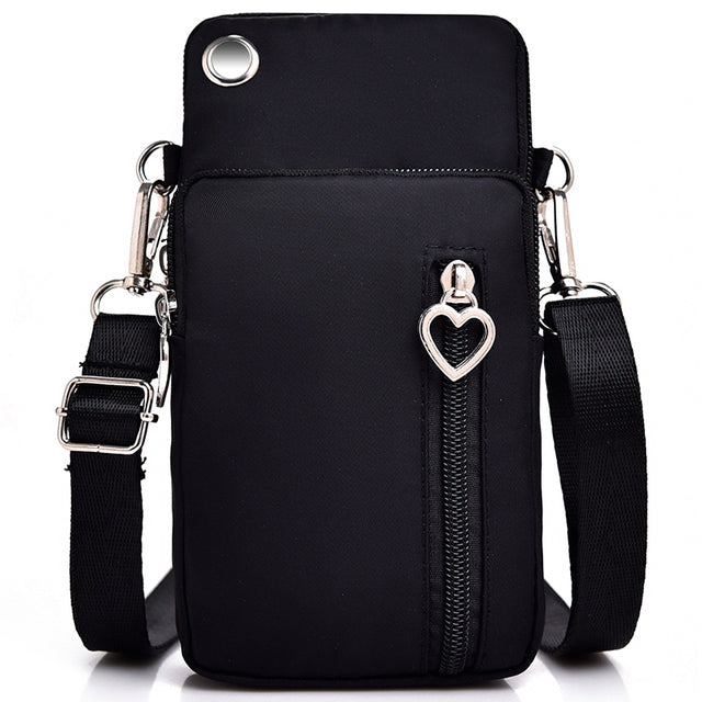 Diagonal Multi-Function Mobile Phone Bag