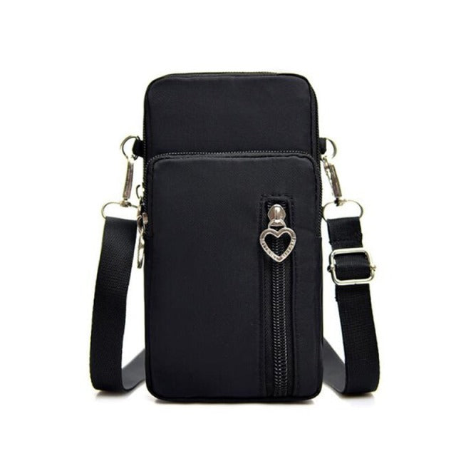 Diagonal Multi-Function Mobile Phone Bag