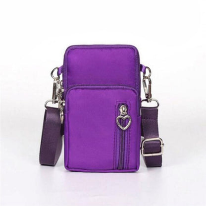 Diagonal Multi-Function Mobile Phone Bag