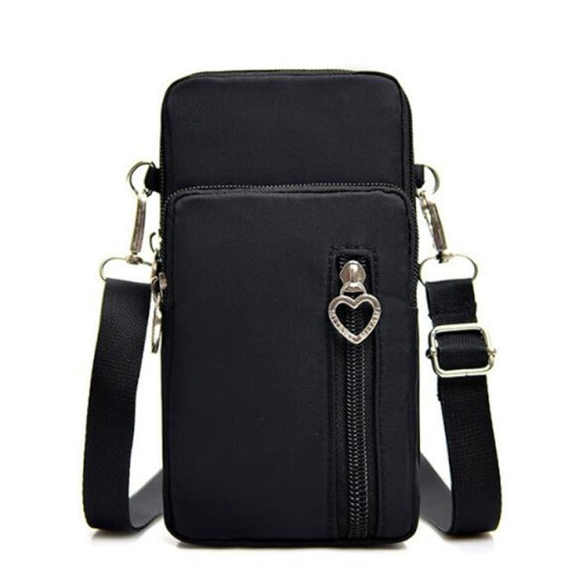 Diagonal Multi-Function Mobile Phone Bag