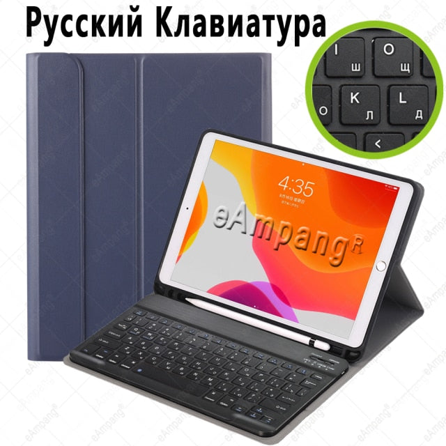 Case for iPad 10.2 Keyboard Case for Apple iPad