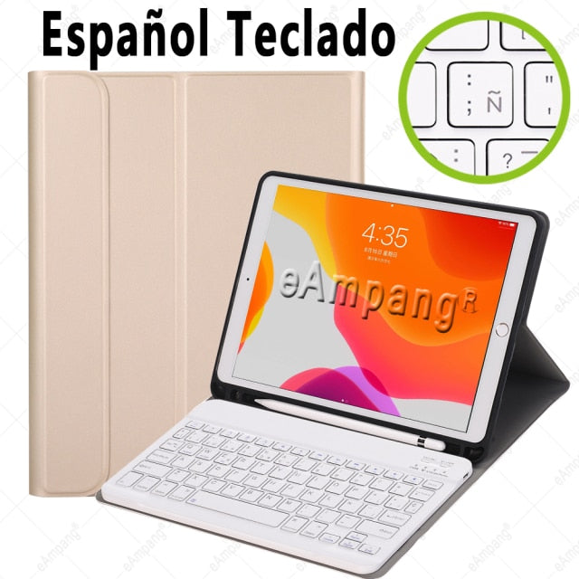 Case for iPad 10.2 Keyboard Case for Apple iPad