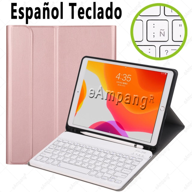 Case for iPad 10.2 Keyboard Case for Apple iPad