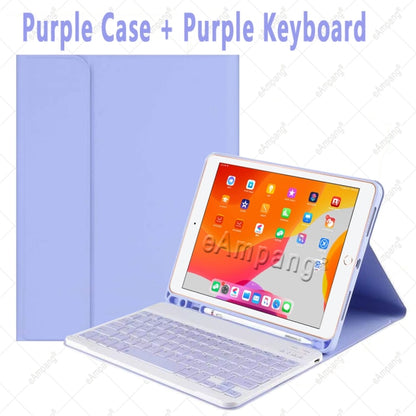 Case for iPad 10.2 Keyboard Case for Apple iPad