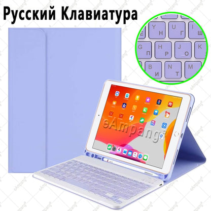 Case for iPad 10.2 Keyboard Case for Apple iPad